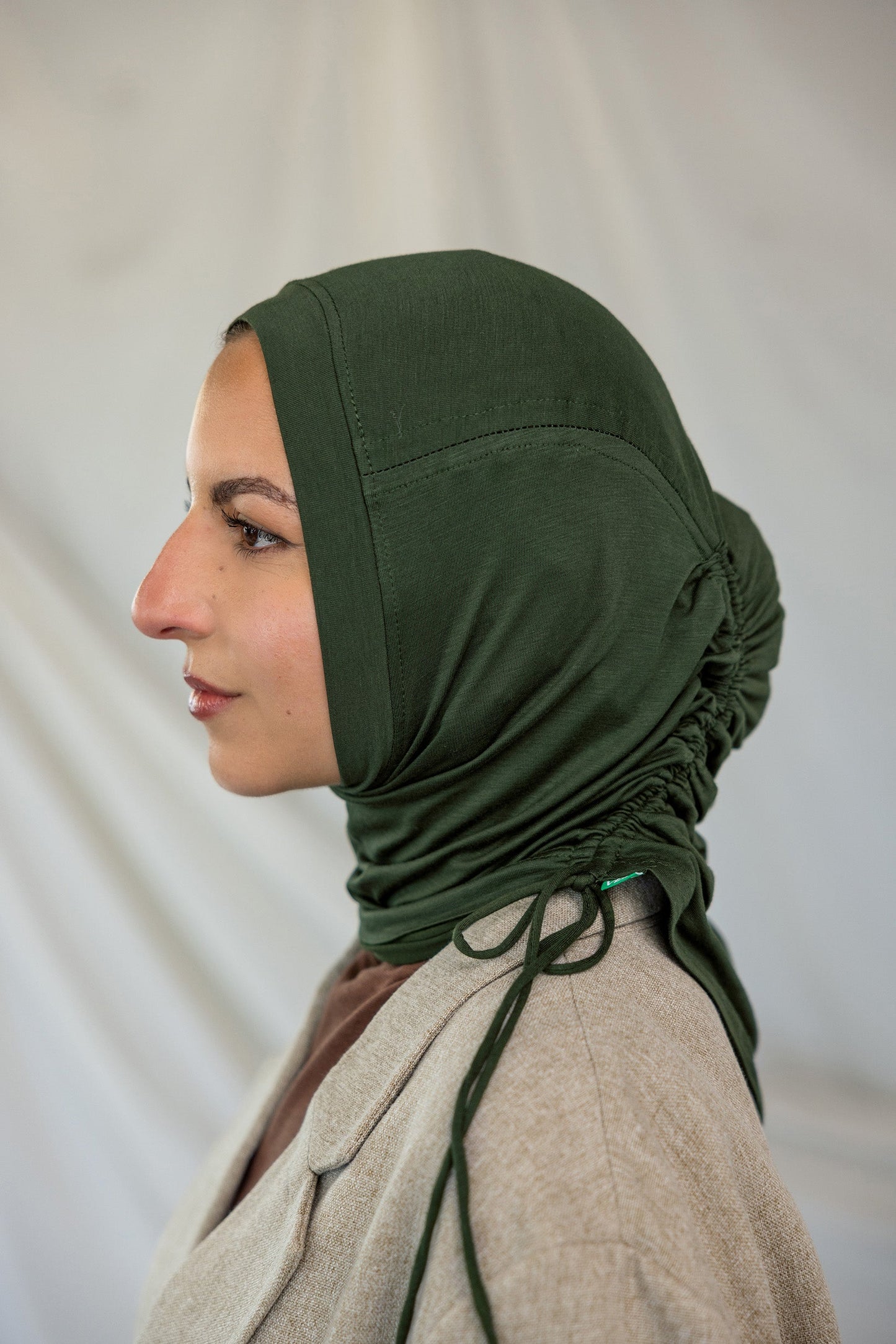 Pleated Turban Hunter Green