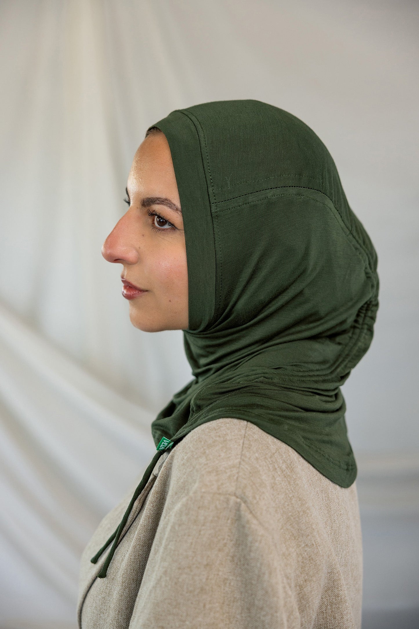 Pleated Turban Hunter Green